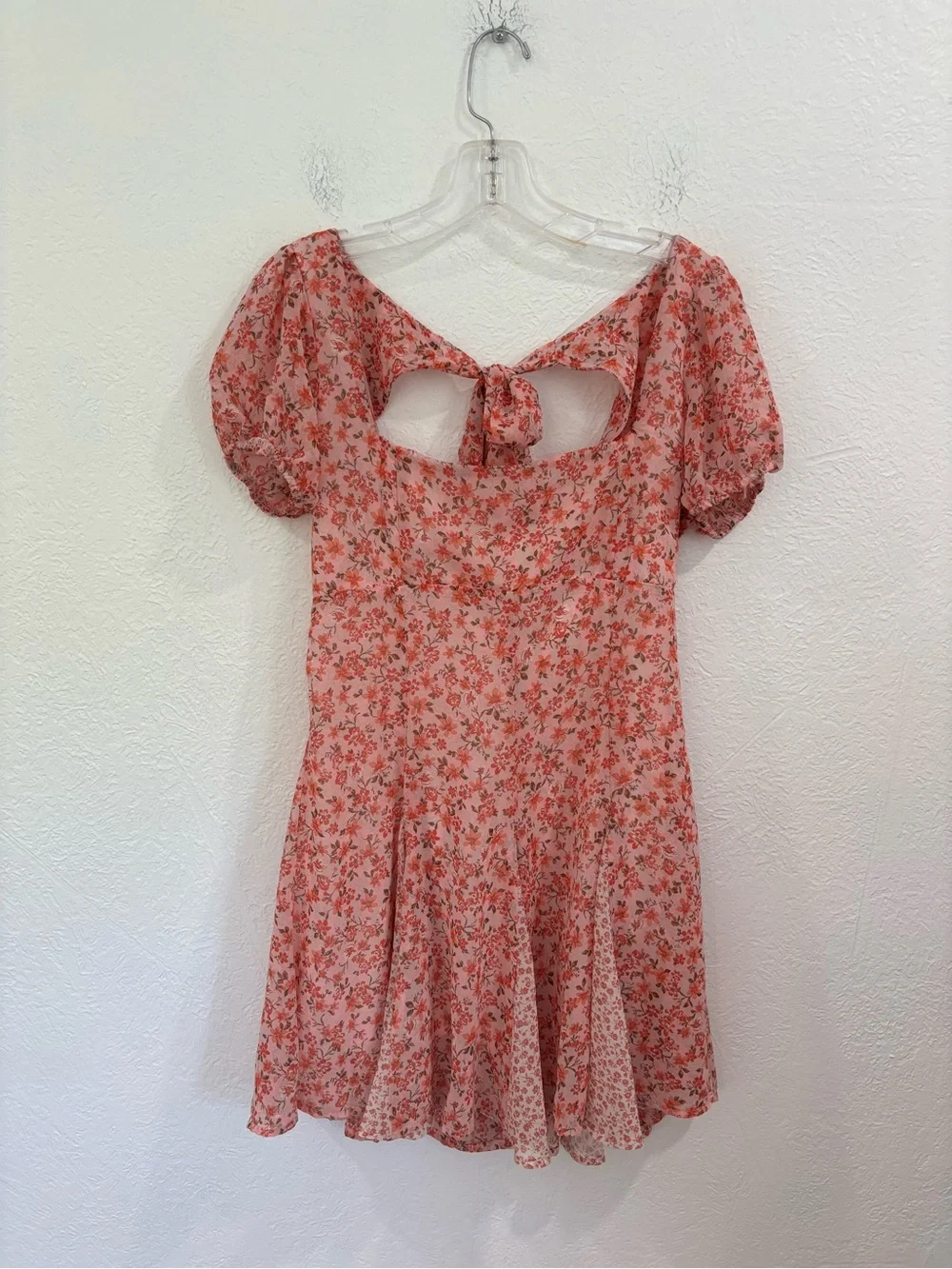 Altar’s State Godet Flare Open Back Mini Dress - Picture 1 of 10